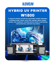 Imprimante UV à plat grand format industrielle Ricoh à 6 têtes d'impression, compatible avec l'impression sur cuir flexible, métal et bannières publicitaires