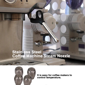 Boquilla de vapor para máquina de café de acero inoxidable, modelo Y200505-4H, accesorio de 4 orificios para piezas de modificación Novar Gemili - Product Image 2