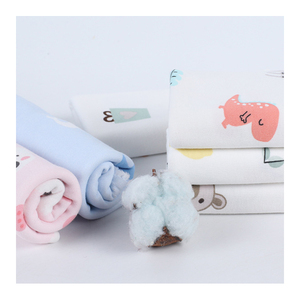 Tela de Punto Estampada 100% Algodón, Tela de Algodón Peinado <span class=keywords><strong>para</strong></span> Primavera y Verano, Ropa de Dormir <span class=keywords><strong>para</strong></span> Bebés - Product Image 1