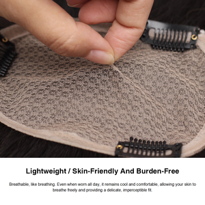 Meilleure vente en gros, prix d'usine, perruque en cheveux humains, toupet, postiche pour femmes, postiche pour femmes - Product Image 6