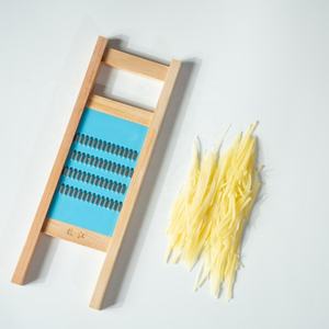 قطاعة خضروات ومقطعة شرائح للبصل والبطاطس بسمك 1.5 مم، أداة مطبخ احترافية من الخشب الصلب - Product Image 3