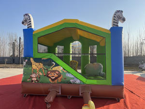 Inflable Lemon Bounce LM-009, Brincolín Comercial para Interiores y Exteriores, Color Verde, Fácil de Instalar, para Alquiler Corporativo, PVC - Product Image 3