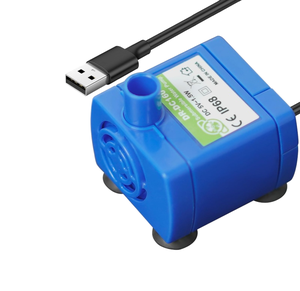 Pompe à eau submersible silencieuse JSD USB DC5V pour fontaine à eau pour animaux de compagnie, protection contre la surchauffe, LED, IP68, pour fontaine à eau pour chat et chien - Product Image 1