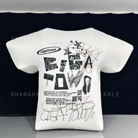Réplicas de camisetas inflables gigantes, camisetas inflables con globos, réplicas de ropa inflables para publicidad de marca