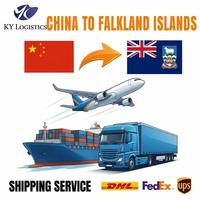 Agent maritime fiable pour les îles Falkland, services logistiques, transitaire Chine vers Stanley, fret maritime et aérien DDP, services mondiaux