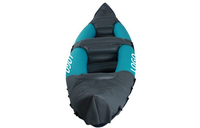 Bateau de kayak gonflable portatif pour deux pliables et durables pour l'exploration de voyage et de jeux d'eau