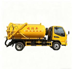 Camion d'aspiration des eaux usées Euro 3 9000 litres 9 tonnes 4x4 - Faible bruit pour les zones résidentielles - Product Image 3