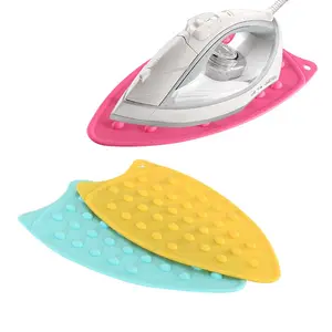 Factory Directly Non-slip Thicker Version Heat Resistant Perfect for Ironing Board Iron Rest Plate Silicone Iron Rest Pad