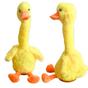 Venta al por Mayor de 120 Juguetes de Pato Eléctricos que Cantan, Hablan, Bailan y Graban, Juguetes Inteligentes de Pato Cactus para Bebés - Product Image 1