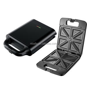 Parrilla eléctrica para hacer sándwiches Aifa con placas antiadherentes hace tostadas francesas rellenas <span class=keywords><strong>multiusos</strong></span> 4 en 1 para hacer sándwiches - Product Image 2