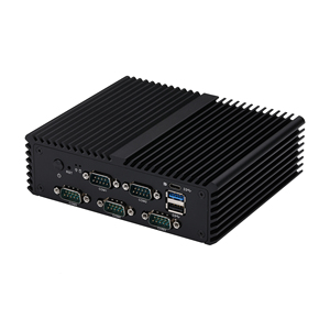 Q10721X Qotom Q10721X JasperLake Celeron N5100 มินิเดสก์ท็อปพีซีแบบไร้พัดลม 6 พอร์ตซีเรียล, VGA, วิดีโอ HD, 2 LAN มินิพีซี - Product Image 4