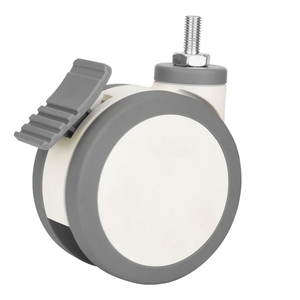 4 pouces <span class=keywords><strong>Mobile</strong></span> Absorbant Lit Médical D'hôpital Tpr Roulette Et Roue - Product Image 2