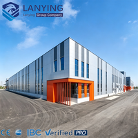 Bâtiment d'entrepôt en structure acier sur mesure pour l'industrie et le stockage commercial, usage industriel et commercial
