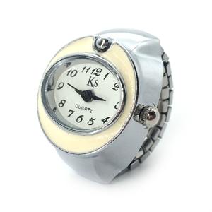 Anillo de reloj de cuarzo <span class=keywords><strong>el</strong></span>ástico ajustable Digital blanco púrpura rojo D-Evil Eye para hombres y mujeres - Product Image 6