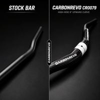 Guidon de trottinette électrique Carbonrevo en alliage d'aluminium, barre de direction à résistance supérieure pour les longues distances, ajustement parfait