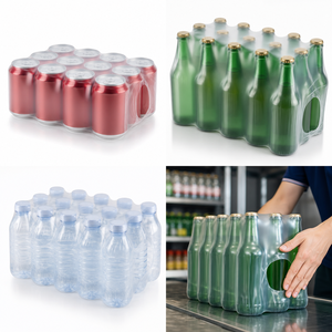 <span class=keywords><strong>Film</strong></span> rétractable en PE anti-poussière SENTRUI pour la protection des bouteilles et des canettes de boissons - Product Image 2