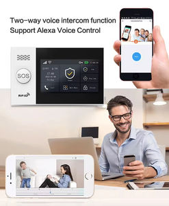 المنزل ، عن بعد ، إنذار أمان مضاد للسرقة ، كتابات منزلية واي فاي - Product Image 2