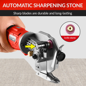 กรรไกรตัดผ้าไร้สาย SENCAN แบบโรตารี่ ตัดผ้าหลายชั้น ความหนาในการตัด 1.3 นิ้ว สำหรับผ้า พรม 16V DIY - Product Image 5