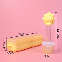 Vente en gros en Chine de tétine en silicone pour bébé facile à utiliser pour l'alimentation orale fabriquée par une marque réputée