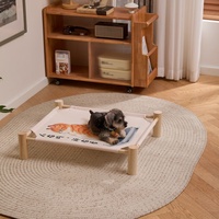 Modernes Erhöhtes Haustierbett Haustier-Sofa Welpen- und Katzenbett Minimalistisch und Einfach zu Installieren