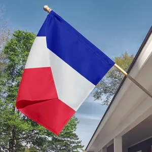 Flagnshow outdoor flying waterproof screen printing 3x5 ft flag of france polyester 90x150 cm france flag