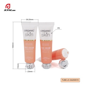 Tube cosmétique en plastique de 15g, 20g, 25g avec long bec verseur pour contenants cosmétiques, gel contour des yeux, échantillon de shampoing - Product Image 4