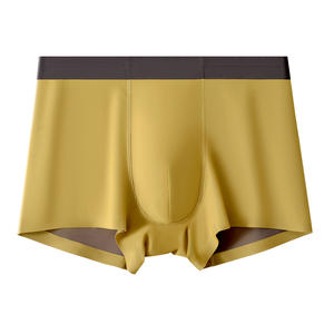 All'ingrosso della fabbrica 100-filo-Count da <span class=keywords><strong>uomo</strong></span> Modal media-Rise biancheria intima traspirante <span class=keywords><strong>senza</strong></span> <span class=keywords><strong>cuciture</strong></span> antibatterica slip <span class=keywords><strong>boxer</strong></span> da <span class=keywords><strong>uomo</strong></span> - Product Image 5