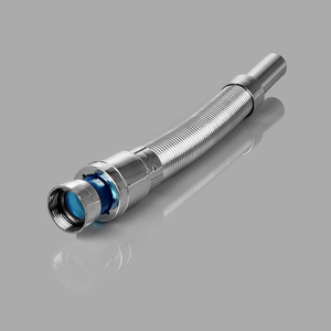 עיצוב מודרני 2 אינץ בקוטר גדול pvc hdpe לשטוף אגן הניקוז צינור מחורר גמיש מתכוונן לשימוש חדר אמבטיה - Product Image 4