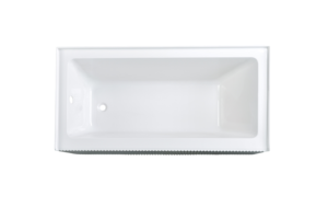 Indoor Soaking 6030" <b>Alcove</b> Corner Portable Modern <b>Bathtub</b> Acrylic <b>Bathtub</b> for Adults - Product Image 5