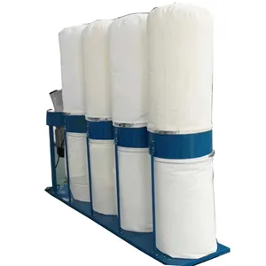2.2kw-11kw hot sale industrial dust bag filter woodworking dust collector for particles of wood/wood dust collector