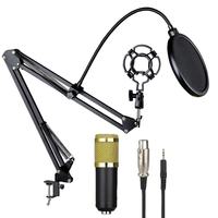 Microphone à condensateur USB BM800 de haute qualité 2026, fréquence d'échantillonnage de 196 kHz, pour l'enregistrement en studio