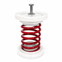Ressort en fil d'acier spiralé à haute élasticité, robuste, pour applications industrielles, mécaniques, exercices, gymnastique, entraînement sportif et sols sportifs