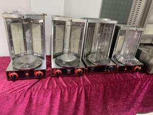 Attrezzatura commerciale per <span class=keywords><strong>Kebab</strong></span> di pollo a Gas Shawarma Machine Gas Sharwarma Machine Witch Cabinet - Product Image 5
