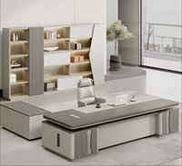 Offre Spéciale de bureau exécutif moderne ensemble de bureaux en forme de L gestionnaire Table en bois MFC postes de travail modulaires pour le bureau à domicile