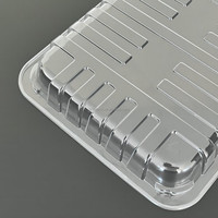 Barquette en plastique jetable de qualité alimentaire pour l'emballage de viande fraîche et la volaille en supermarché