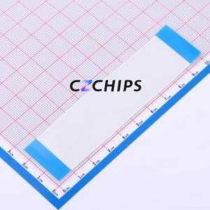 ZX-FFC1.0-T-10048-23P FFC Cable (Flexible Flat Cable) P=1mm Connector 23P 1mm Non-Inverting 10cm - Product Image 2