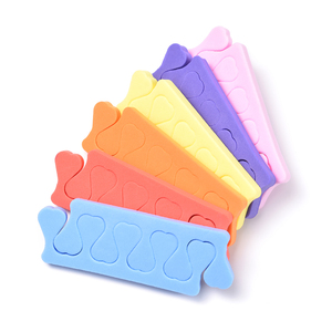 Separadores de Dedos de Espuma Suave KADS, Divisores de Dedos Desechables Coloridos para Manicura, Pedicura y Suministros de Salón de Uñas - Product Image 4