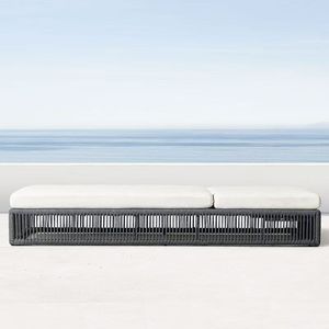 Muebles de Piscina, Tumbona de Lujo para Exteriores, Tumbona Impermeable para Patio, Playa, Jardín, Tumbona de Madera de Teca, Tumbona para Tomar el Sol - Product Image 5