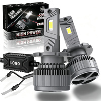 Kit d'ampoules LED pour phares de voiture Brightest S11 60W 12V 24V 6000K Canbus sans erreur D1 D2 D3 D4