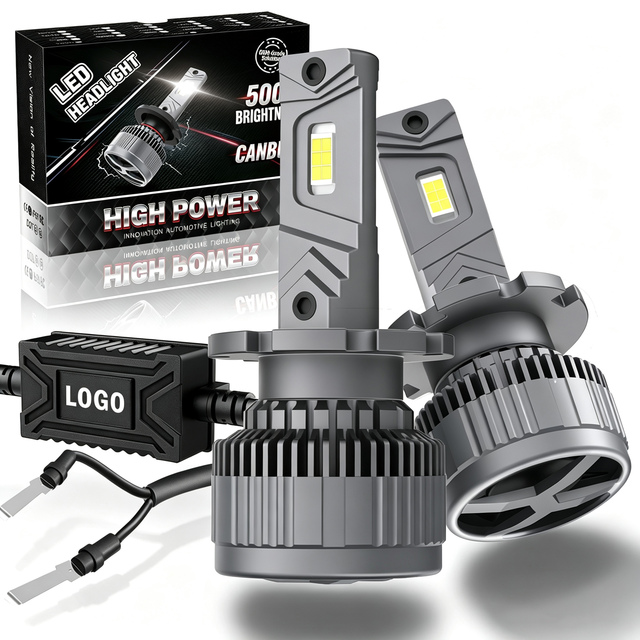 Brightest S11 60W 12V 24V 6000K Canbus Error Free D1 D2 D3 D4 Led Headlights Car Bulbs Kit