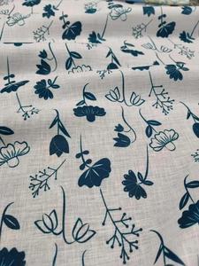 Tissu en lin imprimé numérique léger de qualité supérieure 120 GSM pour la couture et la confection de vêtements - Product Image 4