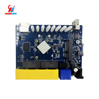 Industrielle Openwrt Lte Sans Fil Wifi 3g 4g Routeur Carte Pcb Modem 4g Lte Carte Sim Routeurs Carte Mère Avec 1WAN 4LAN