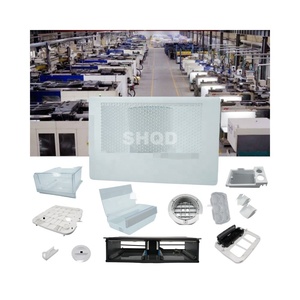 Fabricante de servicios de moldeado de plástico Contenedor transparente Piezas de plástico apilables Accesorios de caja de componentes electrónicos - Product Image 1