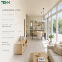 TDHH Modulares Container-Café für Kaffeeketten, Streetfood-Courts, Restaurant-Franchise, Drive-Through-Bar, Einzelhandels-Kiosk-Projekt