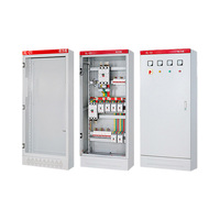 Armoire de distribution d'énergie XL-21, armoire de contrôle électrique sur pied avec compteurs et voyants lumineux