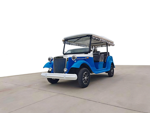 Vente flash : Voiture électrique classique 8 places, style rétro, bus touristique pour parc - Product Image 2