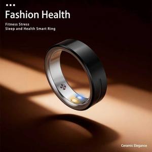Новинка 2025: Умное кольцо с OLED HD-экраном, перезаряжаемое, с долгим сроком службы батареи, высококачественное, с функцией будильника и измерения уровня кислорода в крови. Хит продаж. - Product Image 1