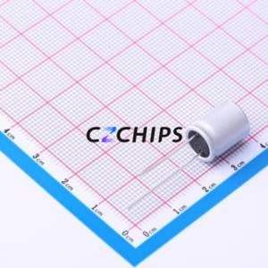 ตัวเก็บประจุแบบแข็ง H2471M035E130RL แบบ Through-hole (THT), ขนาด D10xL13 มม. 470uF 20% 35V โพลีเมอร์ - Product Image 2