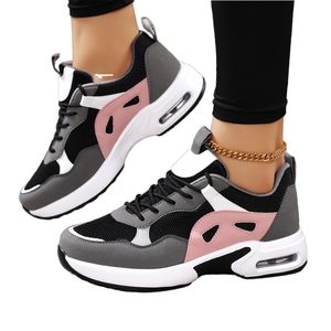 Nouvelle Arrivée Chaussures de Marche Tendance Automne Tige en PU Légères Respirantes Semelle Épaisse Antidérapante Résistantes à l'Usure pour la Course - Product Image 2