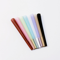 Custom Logo King Size White Brown Rolled Cones Natural Food Grade Rolling Paper Cones 84 98 109 mm for Jar Box Set Pack